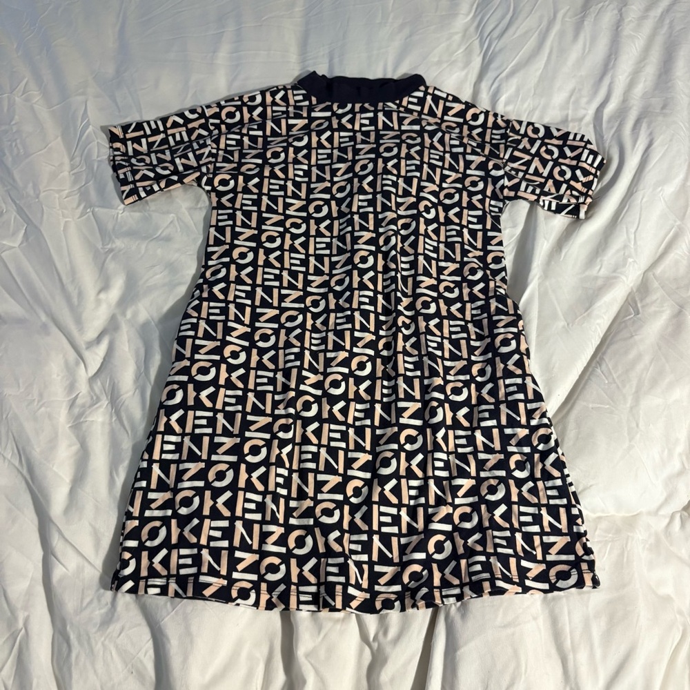 Kenzo Kids Navy and White dress